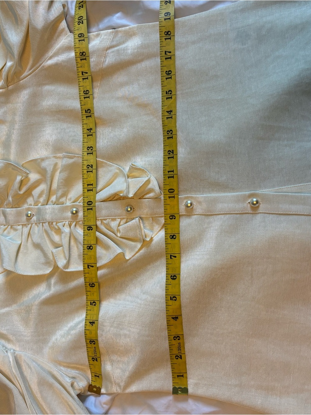 VGUC Batsheva Taffeta Lou Blouse US 12 - Picture 7 of 13